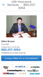 Mobile Screenshot of lifeinsuranceservices.org